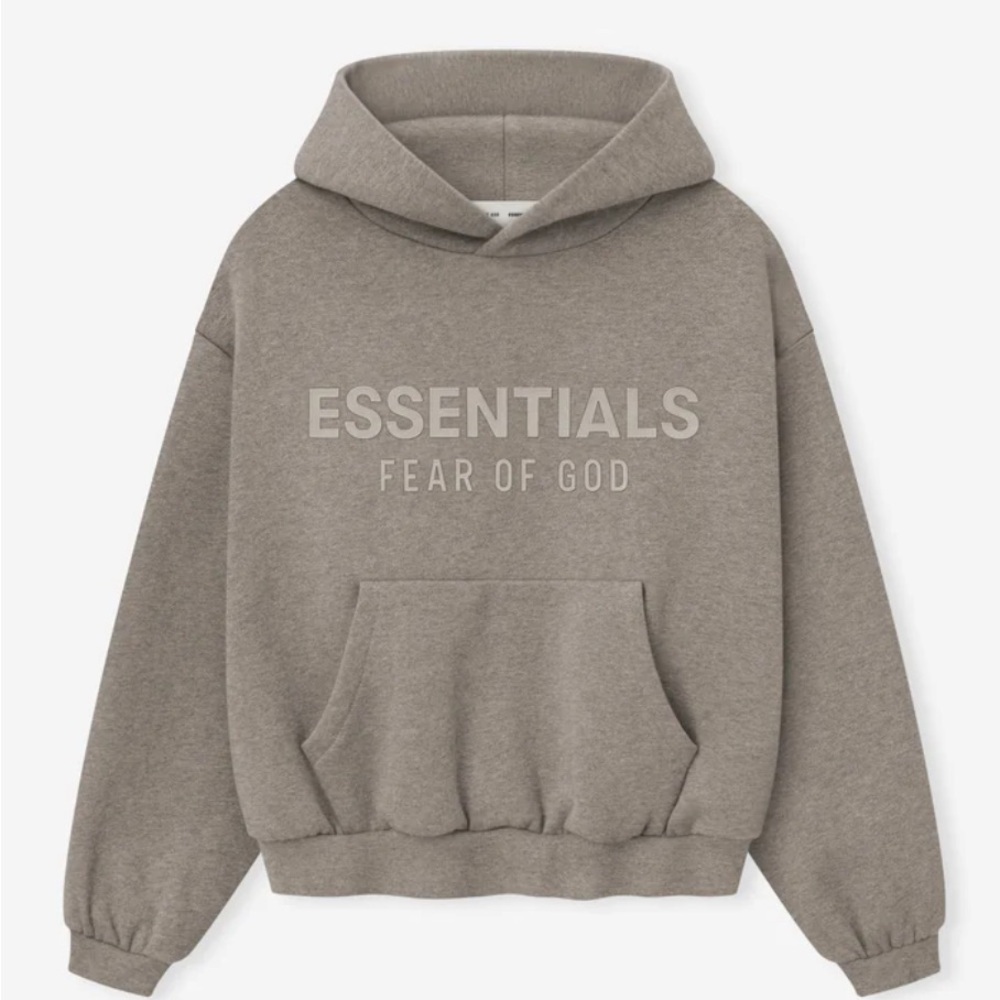 SOLD ON EBAY/ Fear of God Essentials Kids Hoodie - Brown